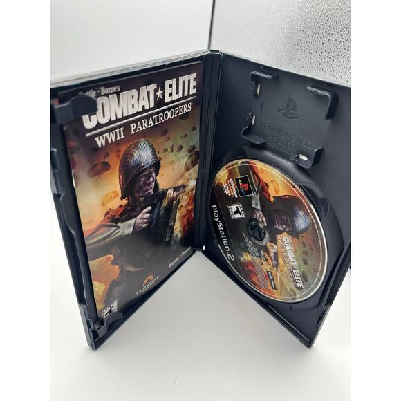 Combat Elite WWII Paratroopers PS2 - TESTED WORKING - CIB - Picture 6 of 9